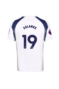 Tottenham Hotspur Dominic Solanke #19 Fotballdrakt Hjemme Klær 2025-26 Korte ermer